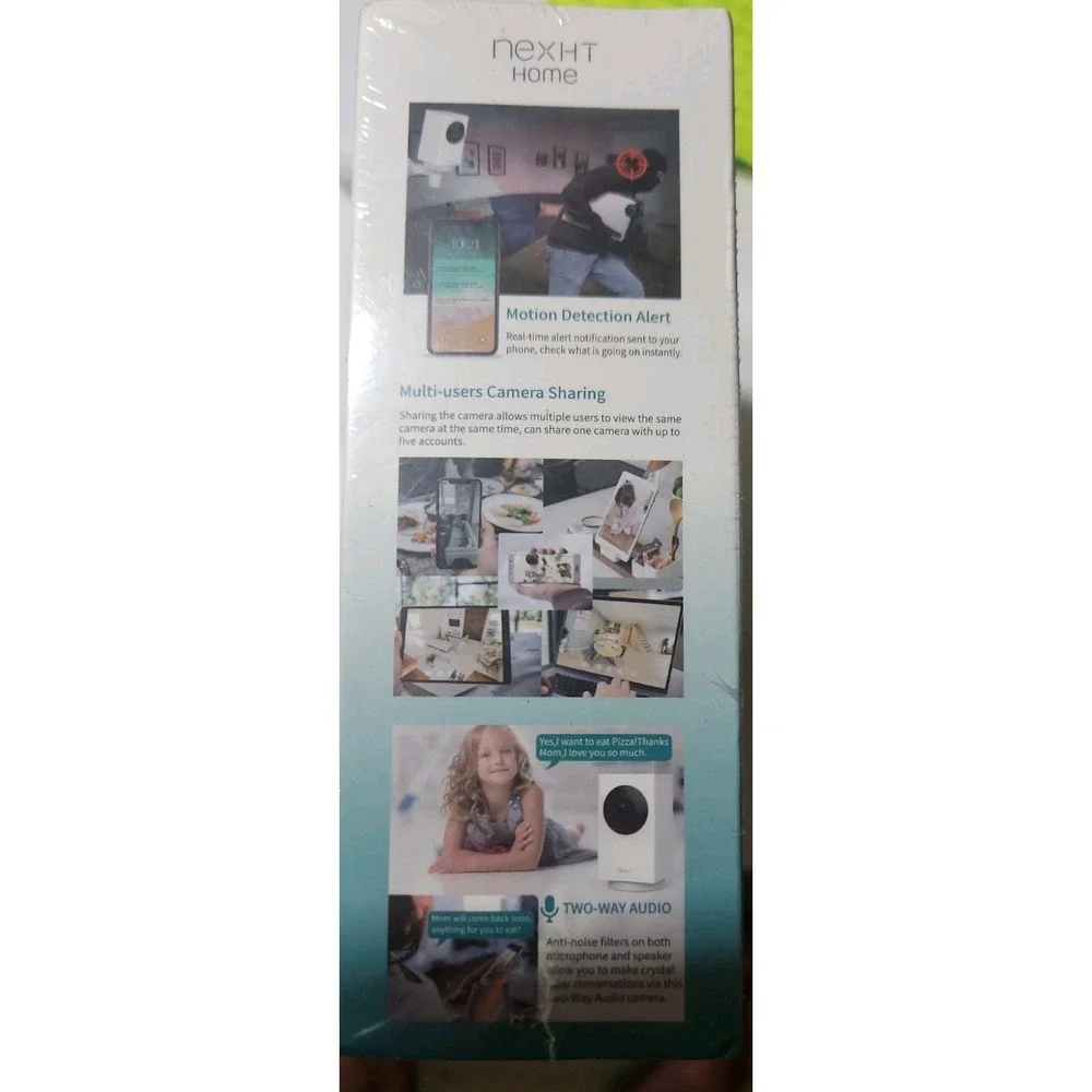 NexHT My Guard 1080P Pan‎ Digital Tilt and Zoom Indoor Smart Wi-Fi Camera